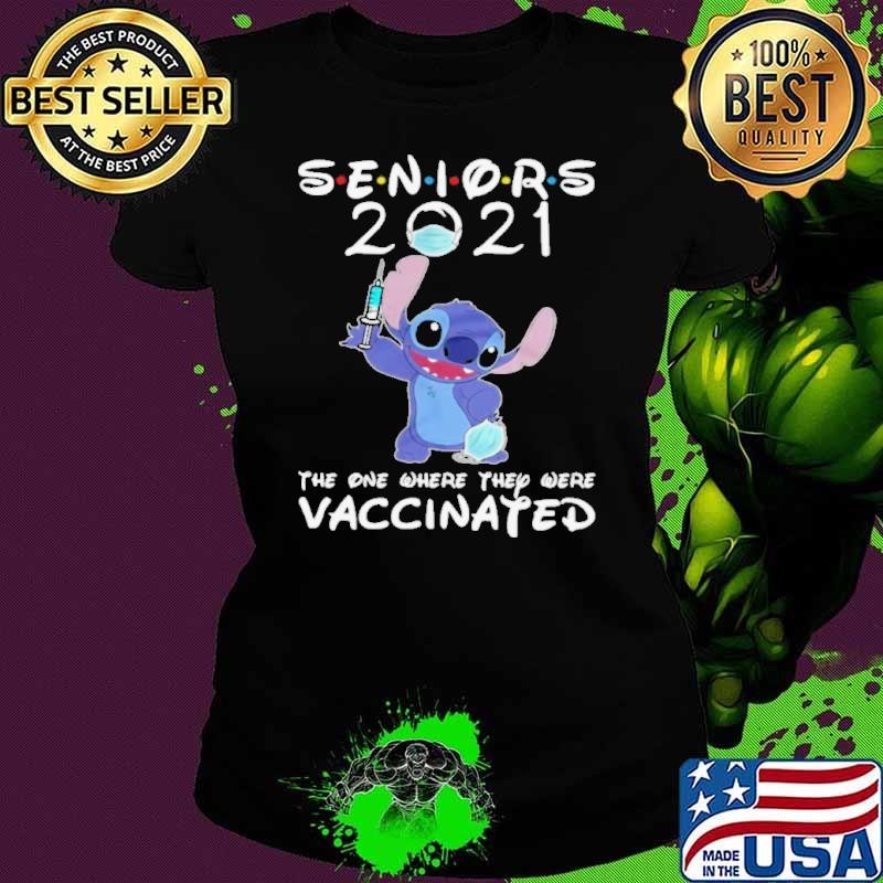Seniors 2021 The One Where They Were Vaccinated shirt