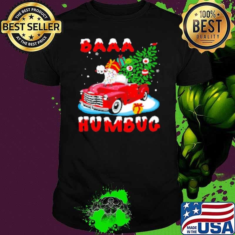 Sheep Christmas Baaa Humbug Shirt