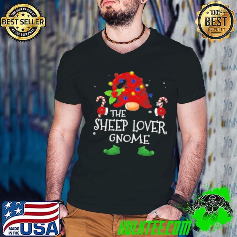 Sheep Christmas The Sheep Lover Gnome Guys V Neck
