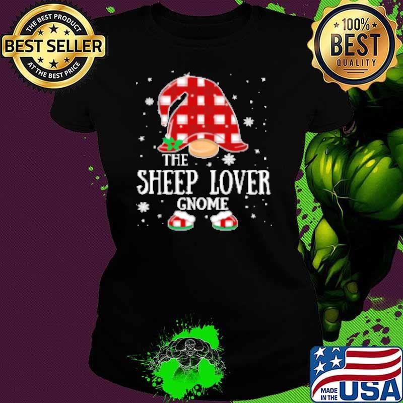 Sheep Christmas The Sheep Lover Ladies tee