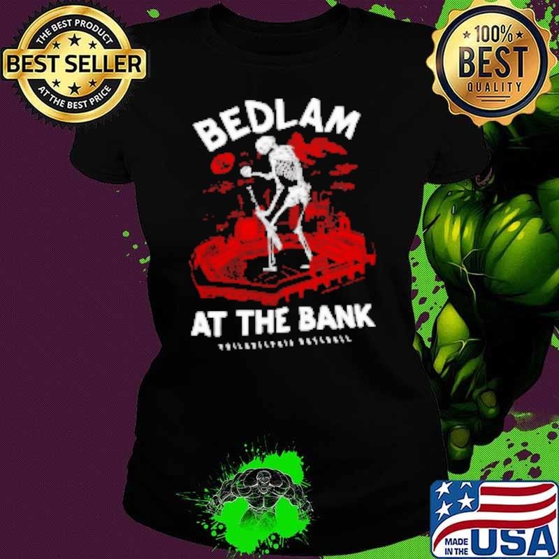 Skeleton Bedlam At The Bank Philadelphia Baseball Shirt