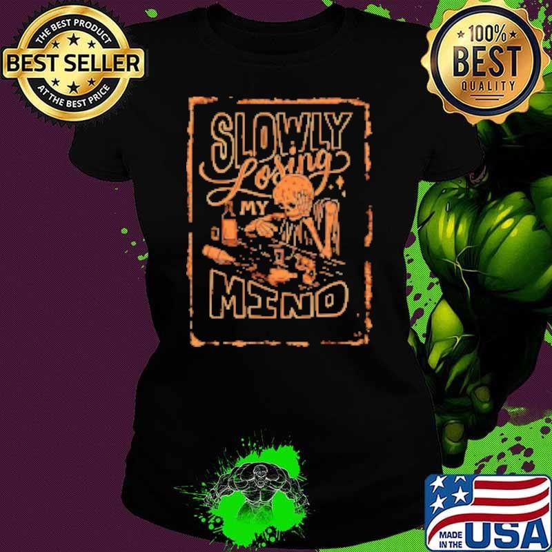 Skeleton Slowly Losing My Mind Shirt