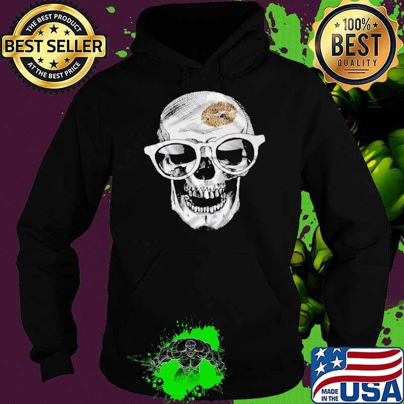 Skull Leopard Lip Hoodie