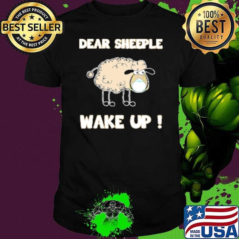 Sleeping sheeps wake up virus muzzle resistance Shirt