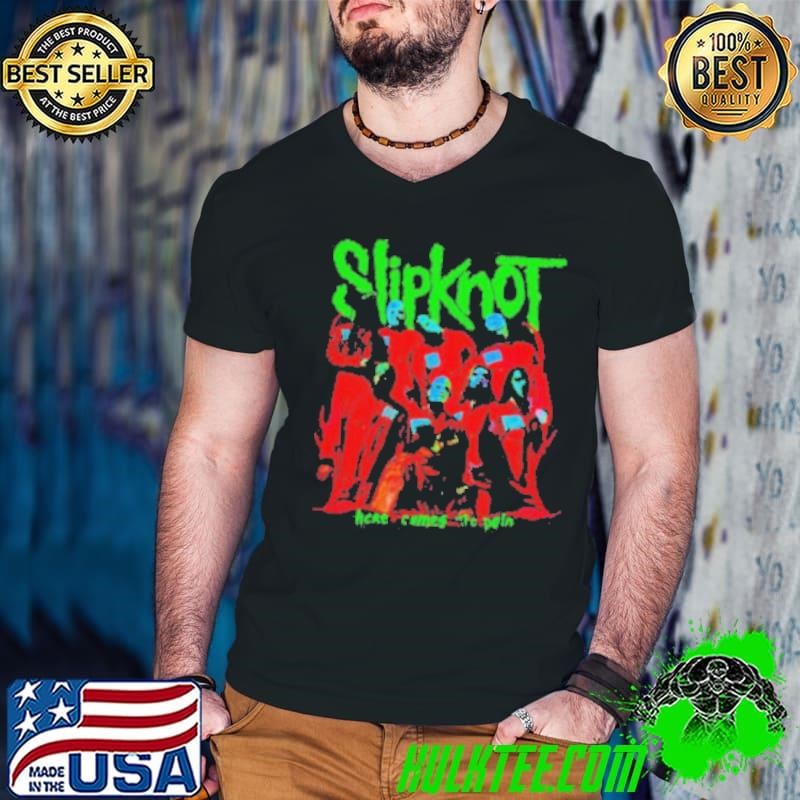 Slipknot Here Comes The Pain Photo Shirt