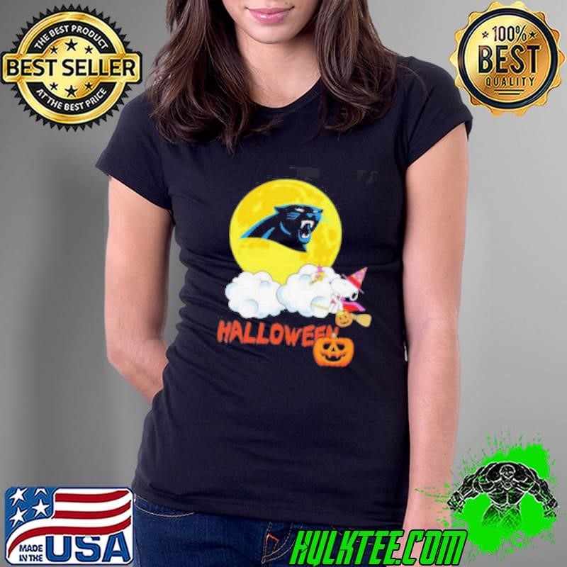 Snoopy Carolina Panthers NFL Halloween 2024 Shirt