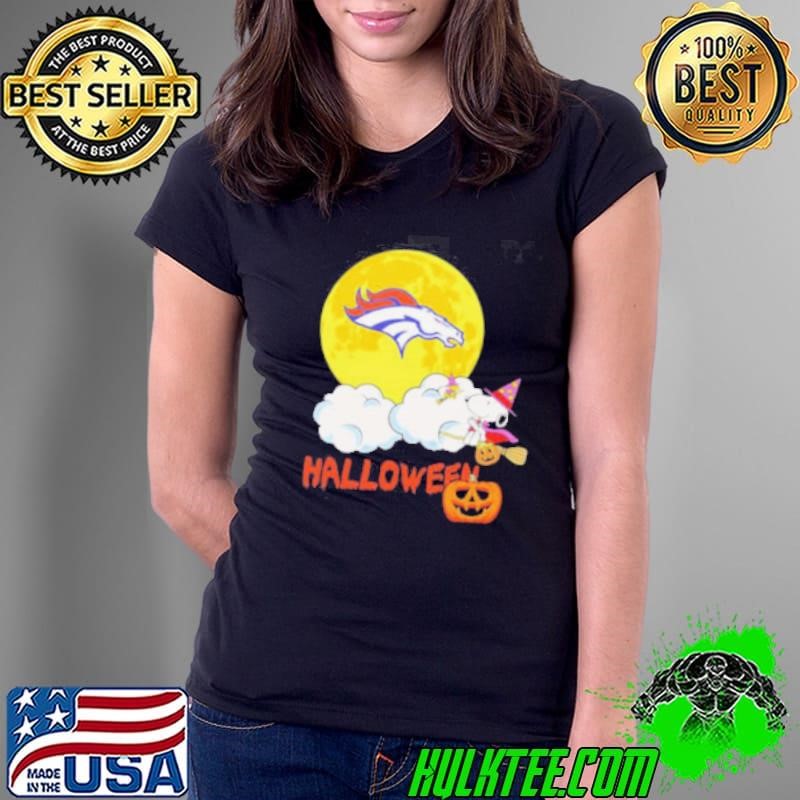 Snoopy Denver Broncos NFL Halloween 2024 Shirt