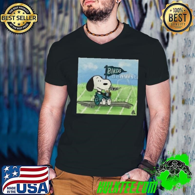 Snoopy Philadelphia Eagles Birds I Love 26 Flag 2024 Shirt