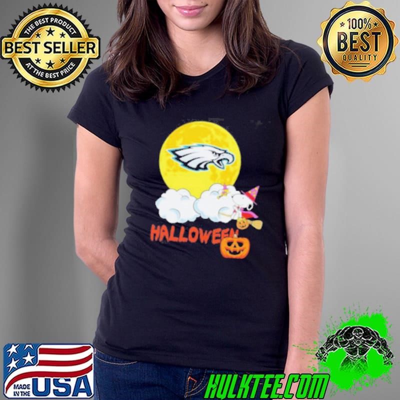 Snoopy Philadelphia Eagles NFL Halloween 2024 Shirt