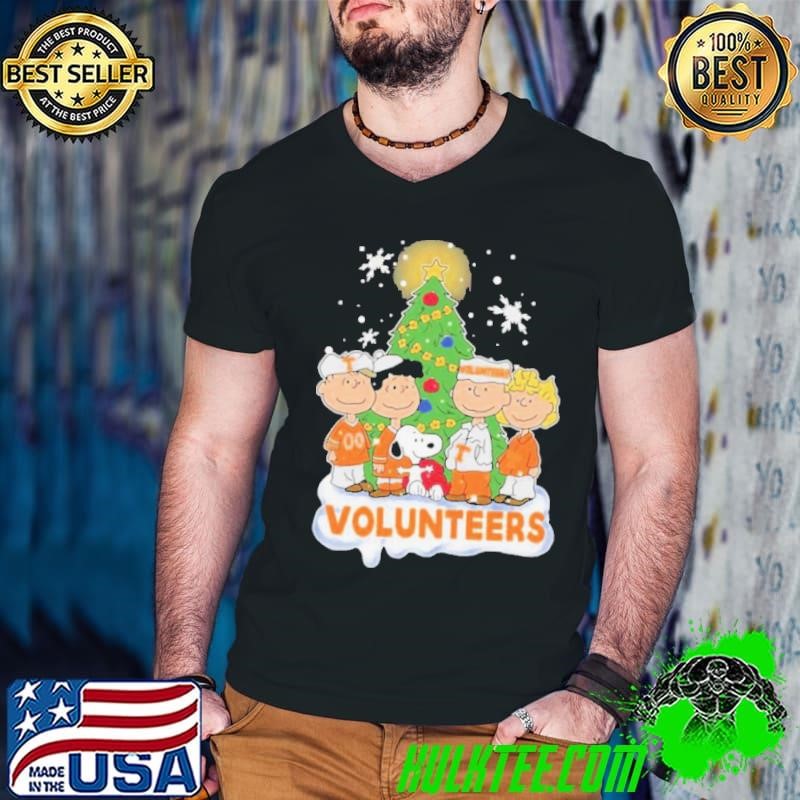 Snoopy The Peanuts Tennessee Volunteers Christmas shirt