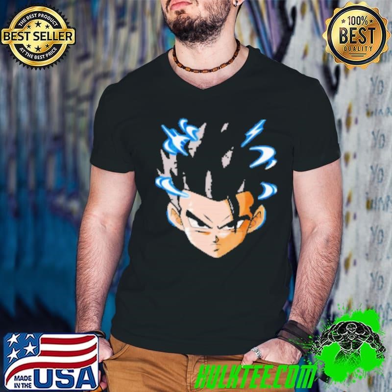 Son Gohan Dragon Ball big face graphic Guys V Neck