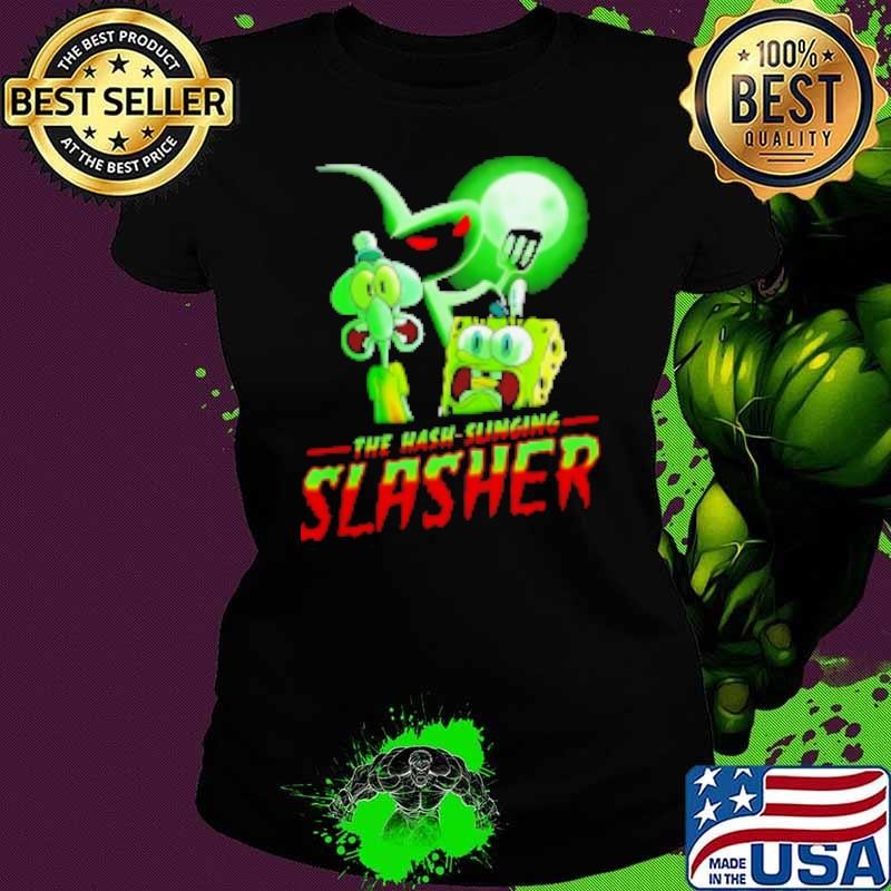 Spongebob Squarepants The Hash Slinging Slasher Spooky Shirt