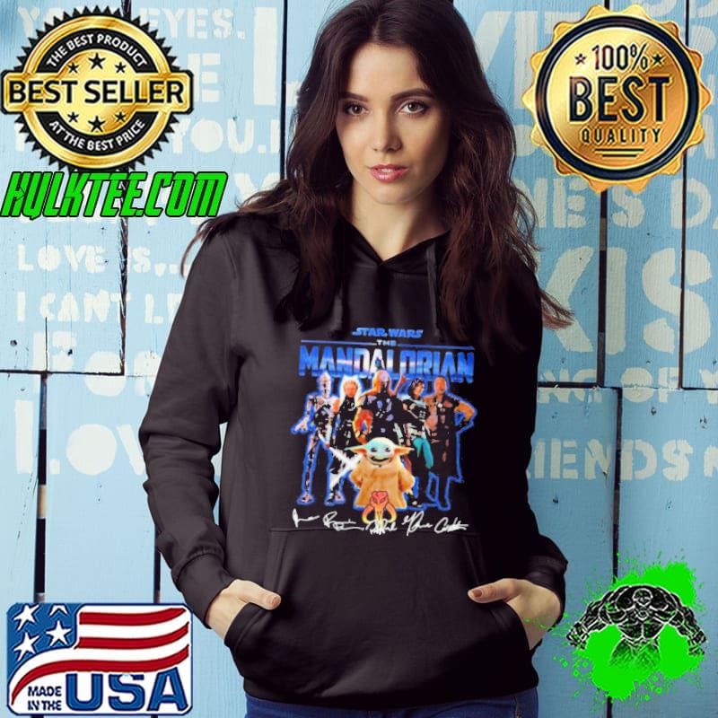 Star Wars The Mandalorian Baby Yoda Signature Hoodie