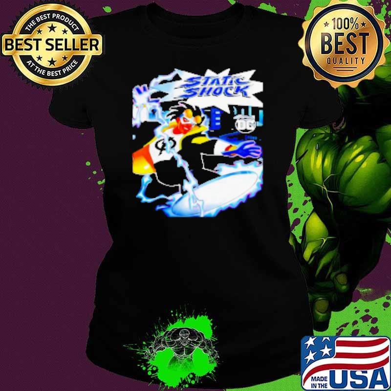 Static Shock DC Comics Movies Graphic Ladies tee