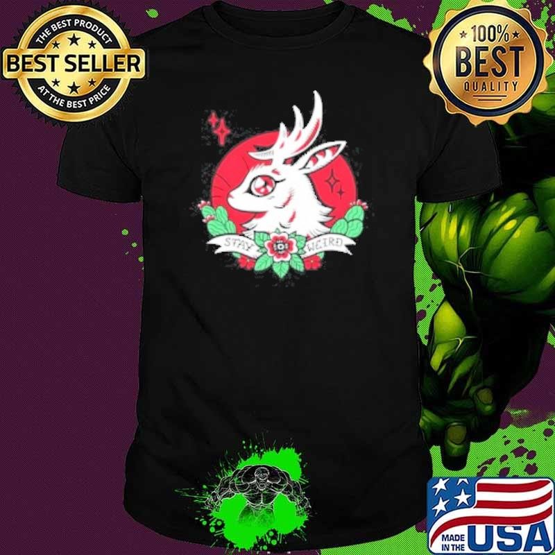 Stay weird jackalope tattoo Unisex