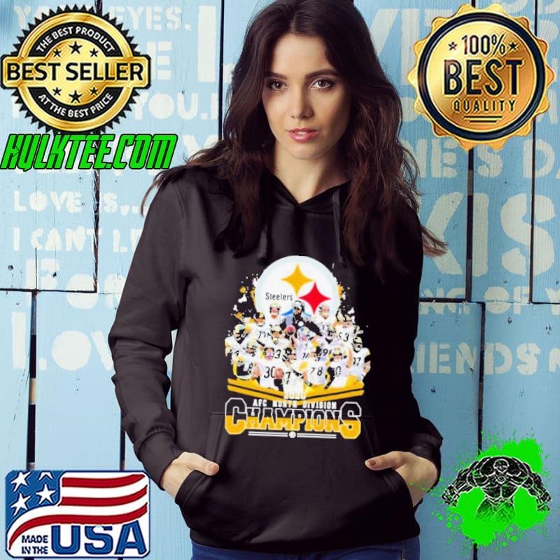 Steelers Logo 2020 Afc North Divison Champions Hoodie