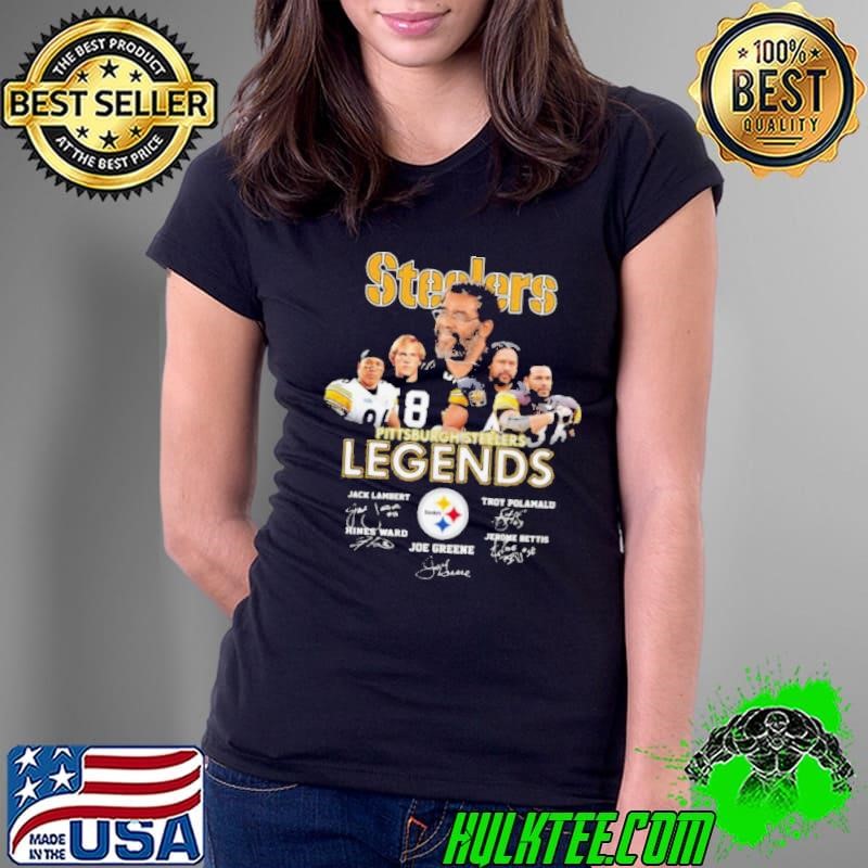 Steelers Pittsburgh Steelers Legends Signatures shirt