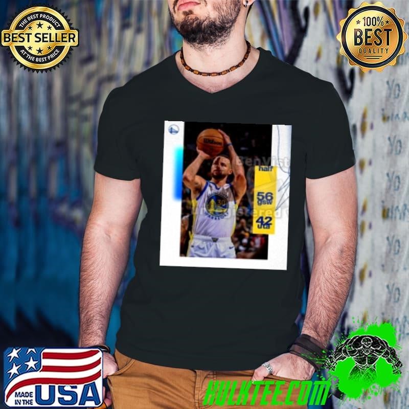 Stephen Curry Golden State Warriors Halftime in Salt Lake City 56 gsw 42 uta Poster Shirt