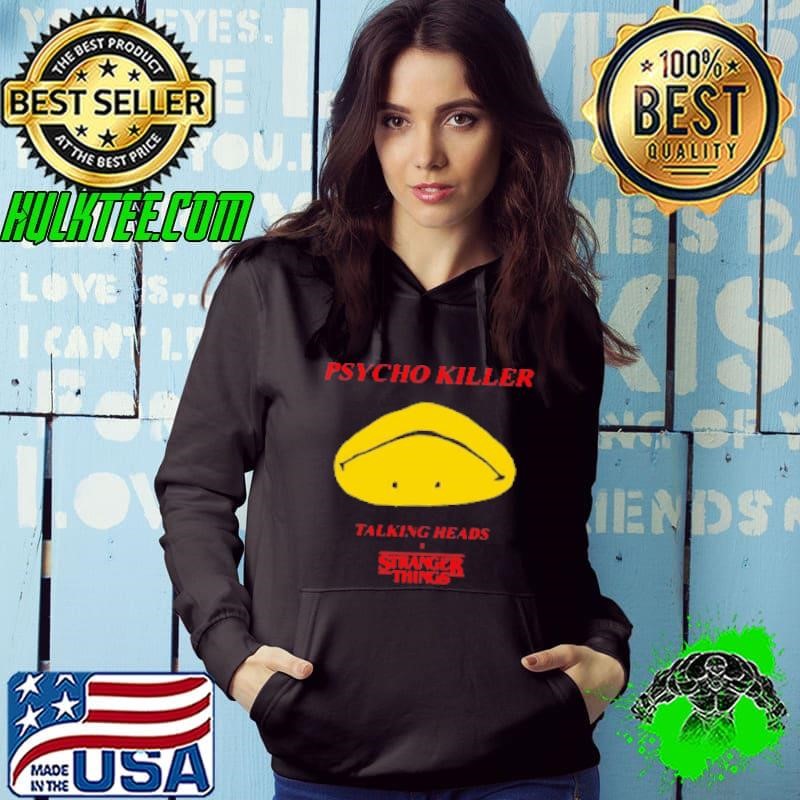 Stranger Things X Talking Heads Psycho Killer Hoodie
