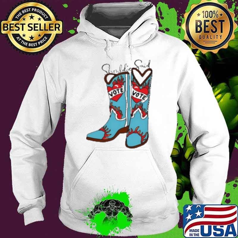 Swifties For Kamala Should'Ve Said Vote Hoodie