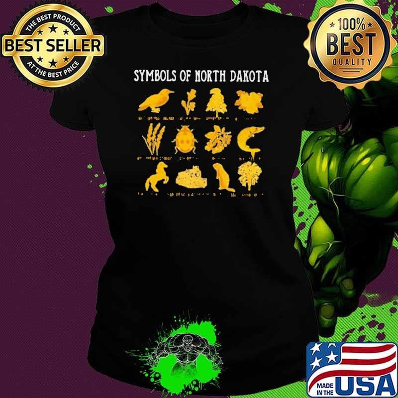 Symbols Of North Dakota shirt