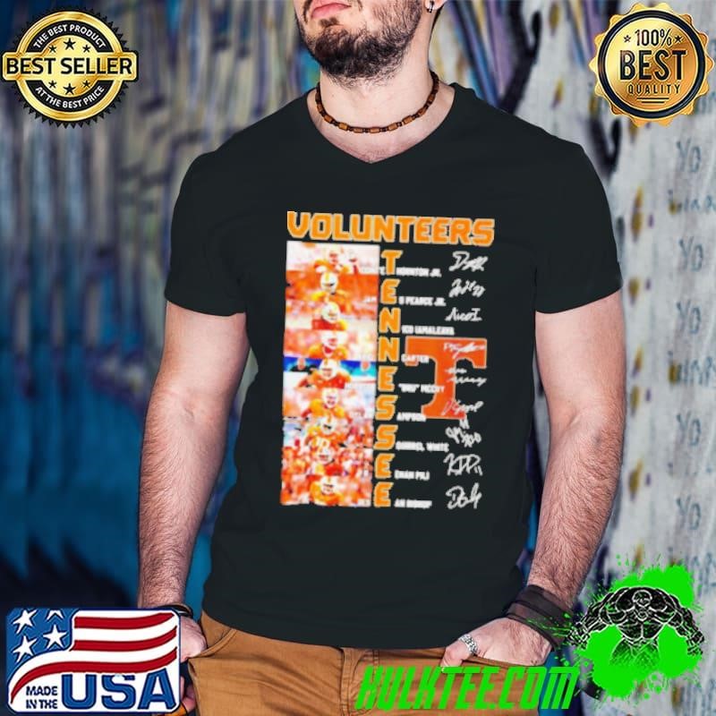 Tennessee Volunteers name and signature photo Guys V Neck
