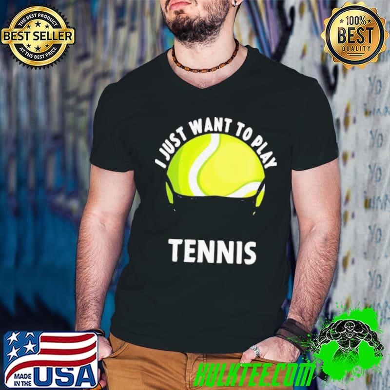 Tennis Face Mask Guys V Neck