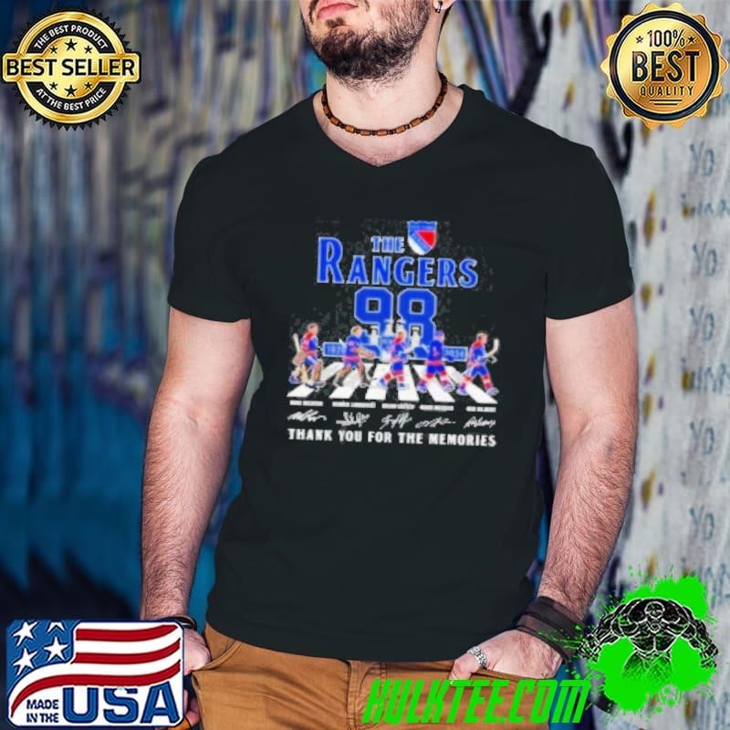 Texas Rangers 98 Years Of The Rangers Legends Thank You For The Memories Signatures Shirt