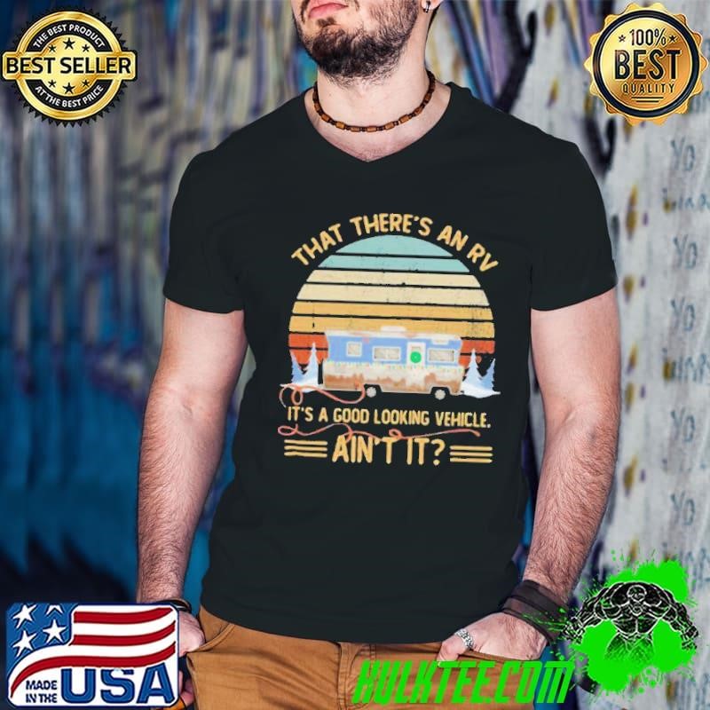 That theres an rv its an looking vehicle vintage Guys V Neck