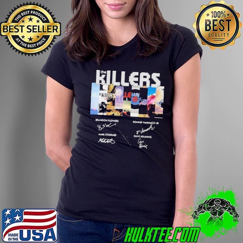 The Killers Band Members Signatures shirt