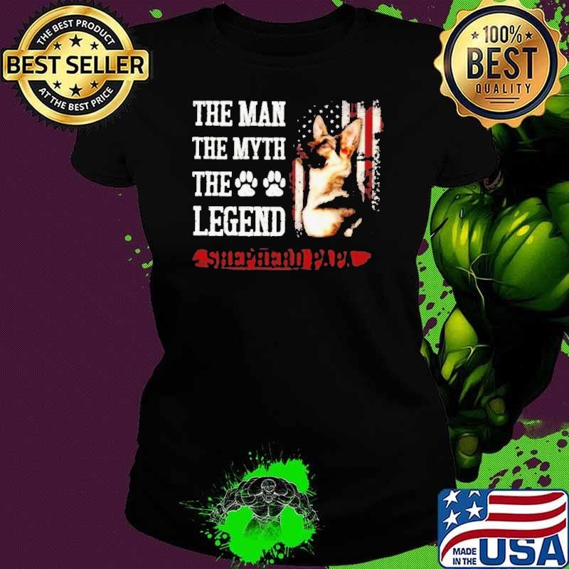 The Man The Myth The Legend Shepherd Papa Ladies tee