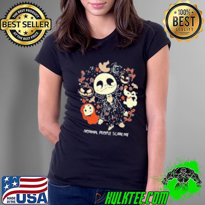 The Nightmare Before Christmas normal people scare me Shirt