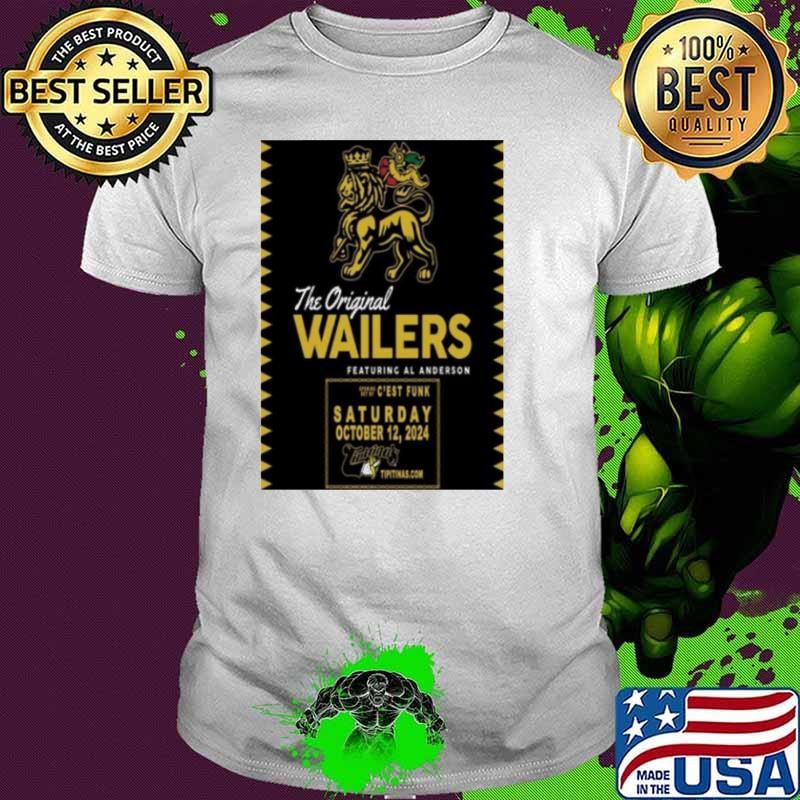 The OG Wailers At Tipitina'S On Oct 12 2024 In New Orleans LA Shirt