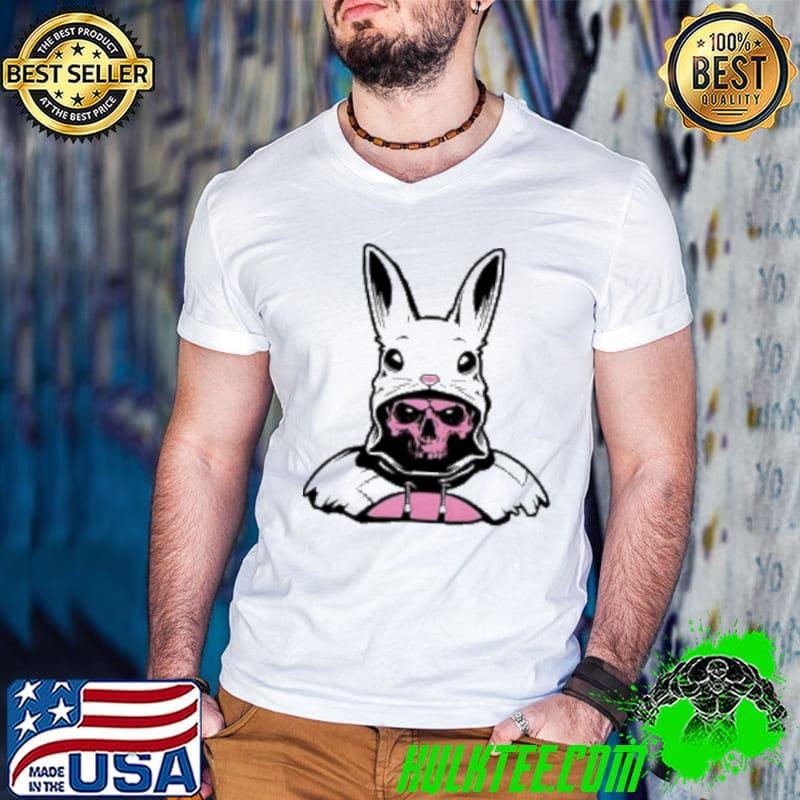 The Passenger Benson Rabbit Hood Human Skull Shirt