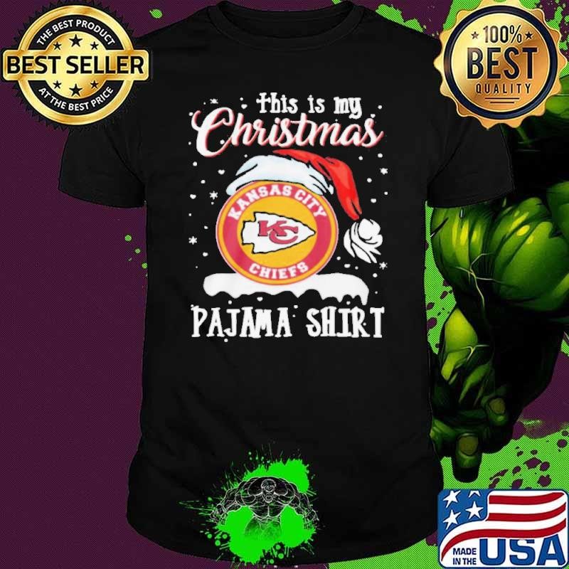 This Is My Christmas Kansas City Chiefs Pajama shirt