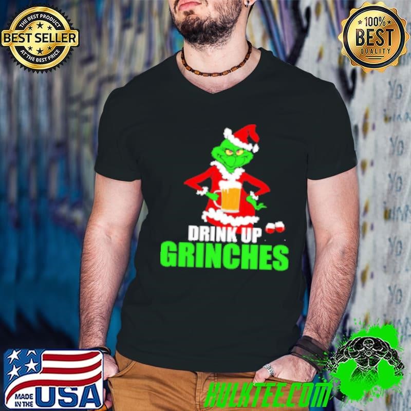 Top Drink Up Grinches Guys V Neck