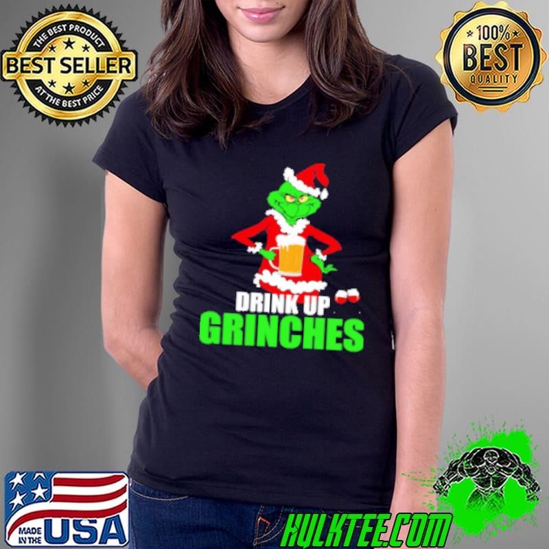 Top Drink Up Grinches Ladies Tee