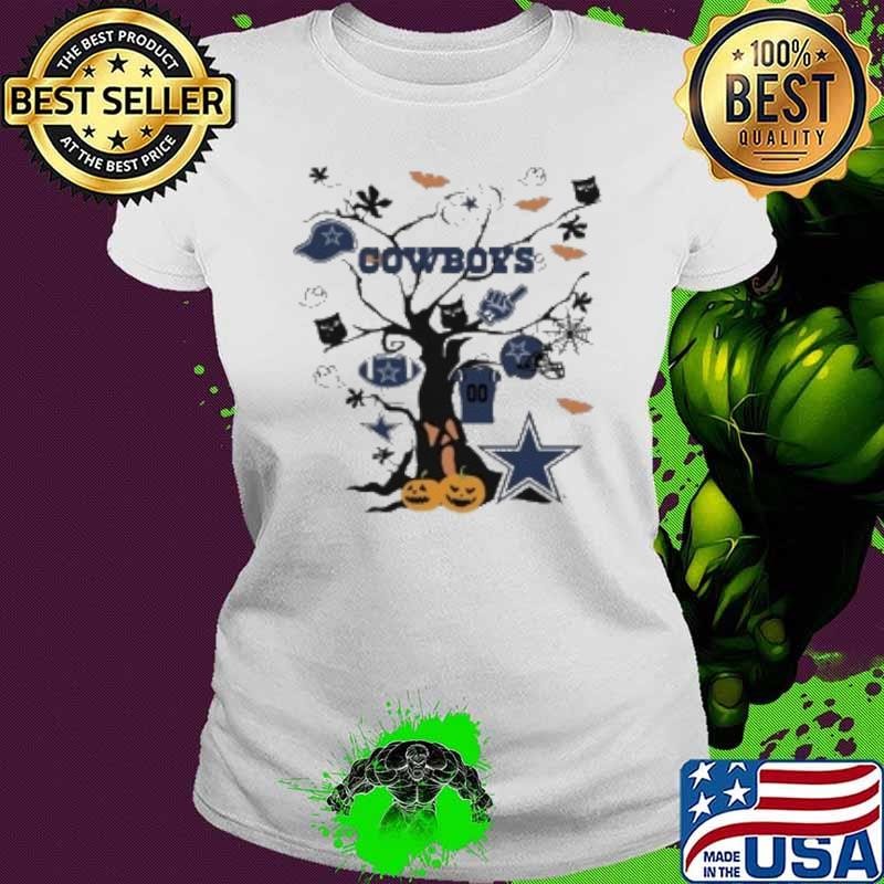 Tree Halloween Dallas Cowboys NFL Team 2024 Shirt