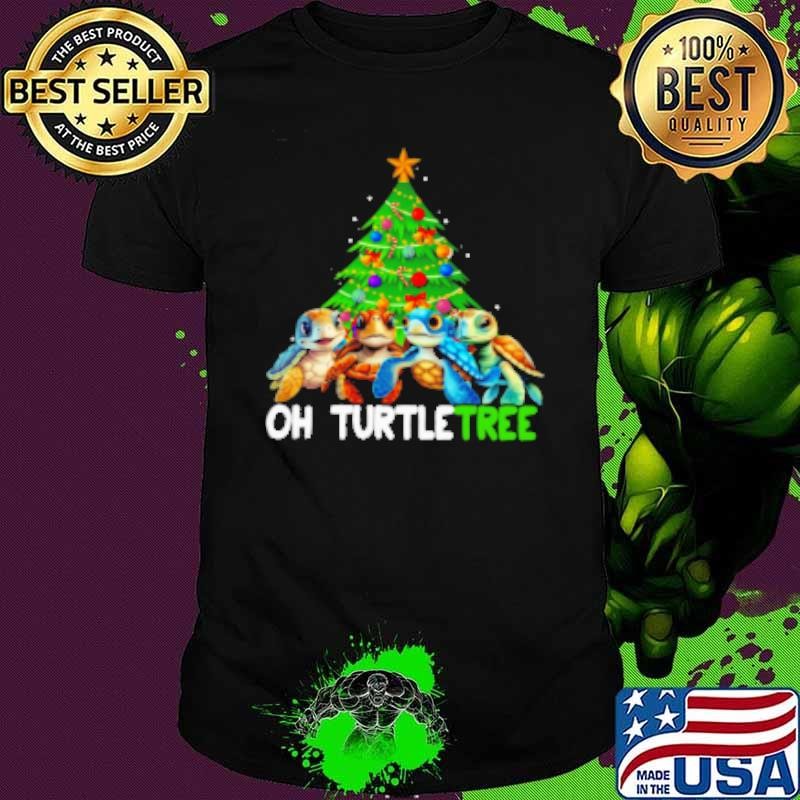 Turtle Tree Christmas Gift For Turtle Lovers Shirt