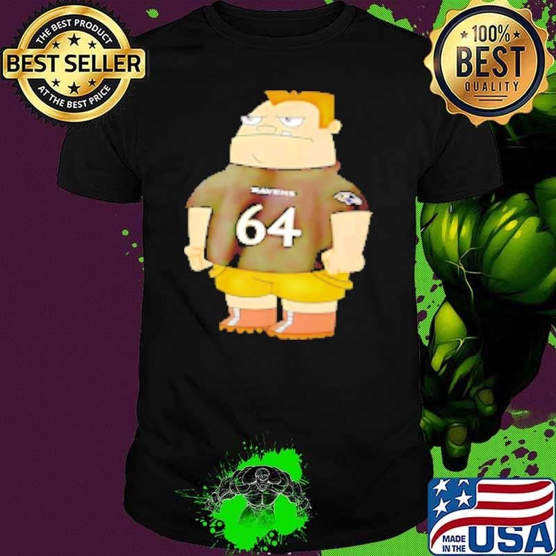 Tyler Linderbaum Baltimore Ravens Linderbaum 64 Buford Van Stomm Shirt