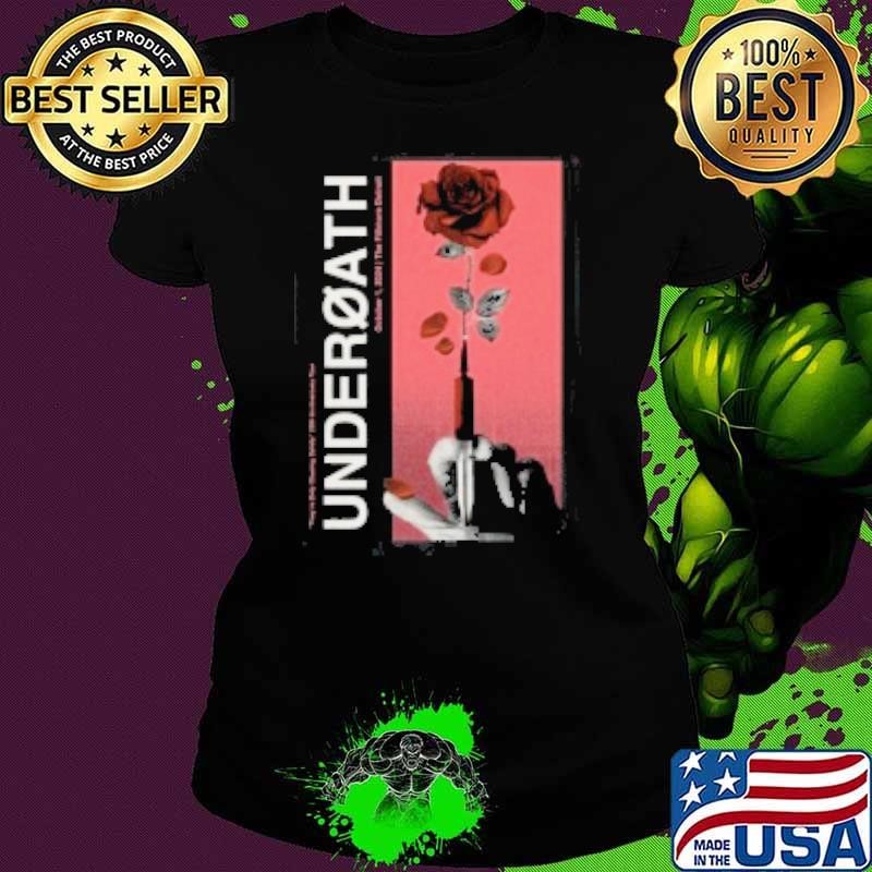 Underoath The Fillmore Detroit MI October 1 2024 Tour Shirt