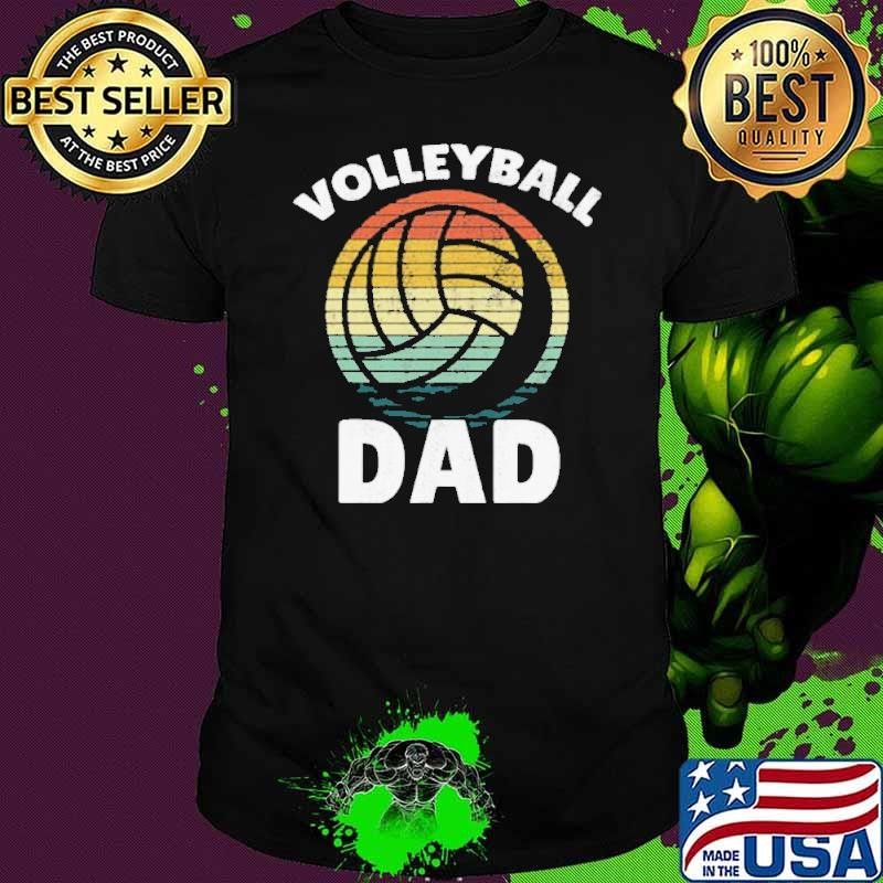 VOLLEYBALL Vintage I Dad Father Support Teamplayer Unisex