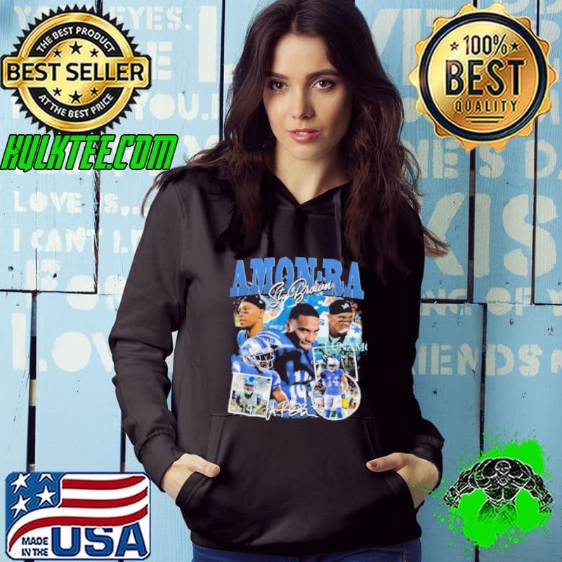 Vintage Style Amon Ra St. Brown Hoodie
