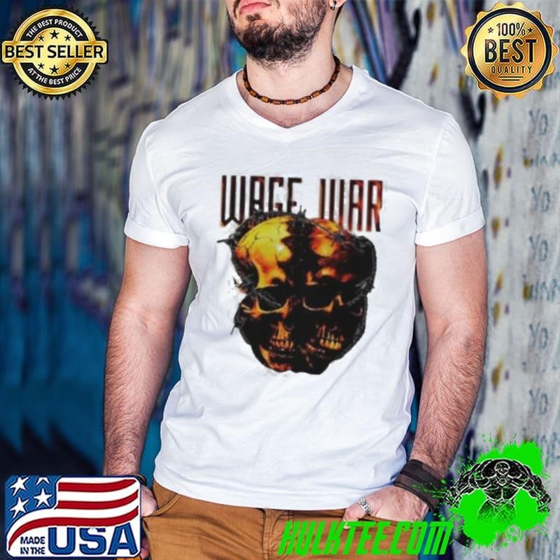 Wage War Band Skulls Shirt