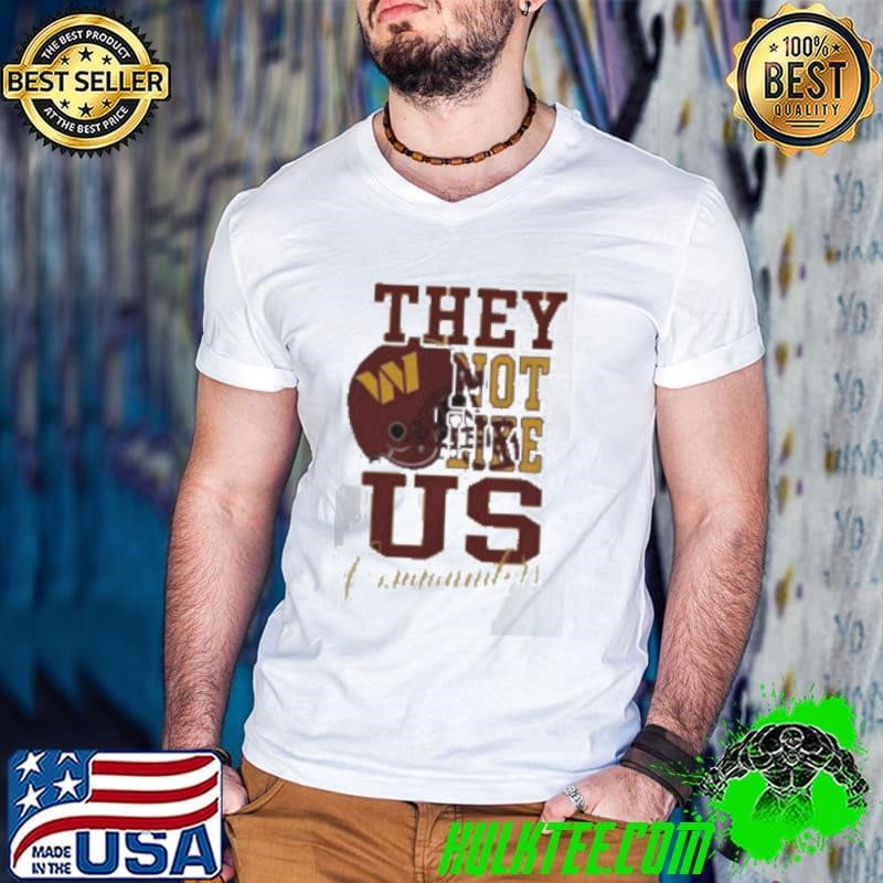 Washington Commanders They Not Like Us Commanders Guys V Neck