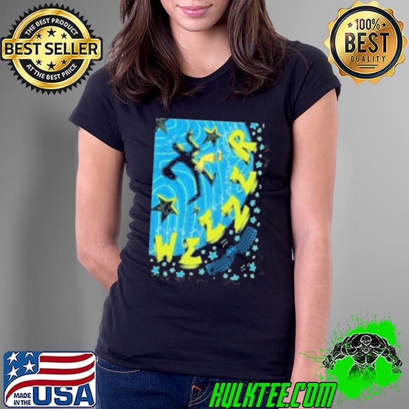 Weezer On Sept 28 2024 Toyota Center Houston TX Poster Ladies Tee