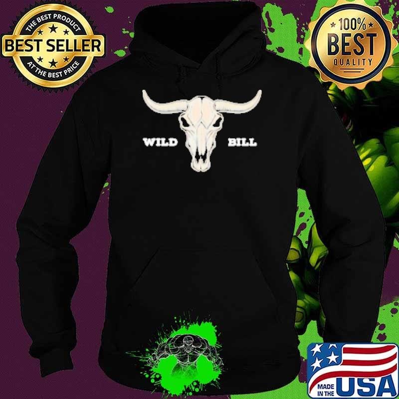 Wild Bill Cow Skull Hoodie