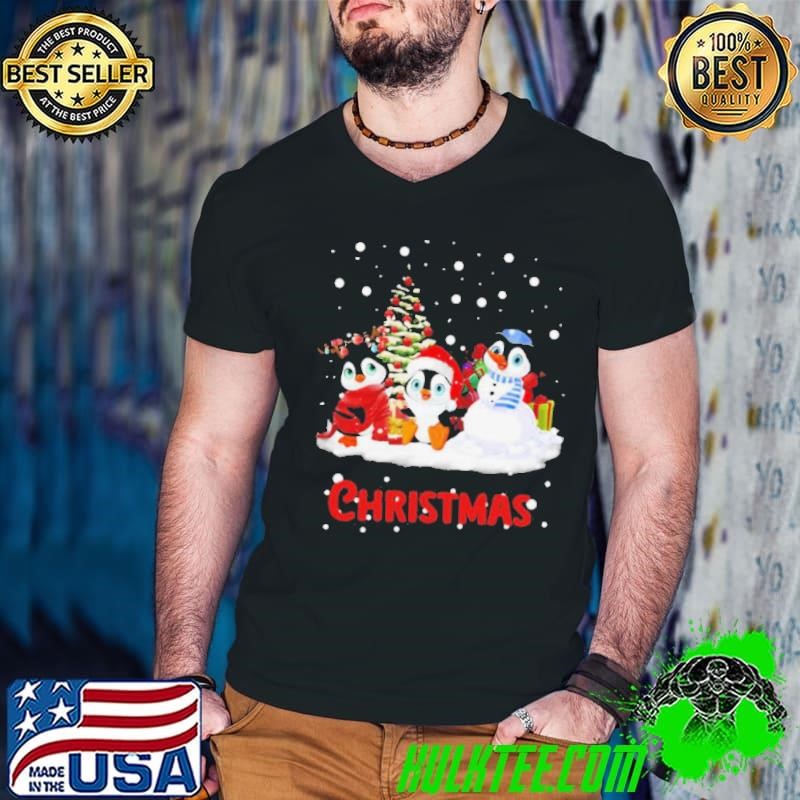 anta Penguins Christmas shirt