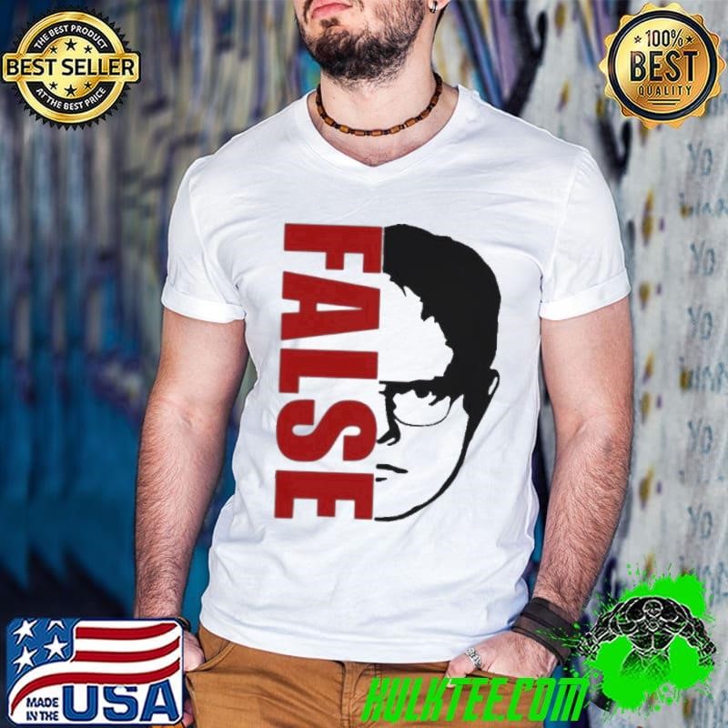 the office dwight schrute false shirt