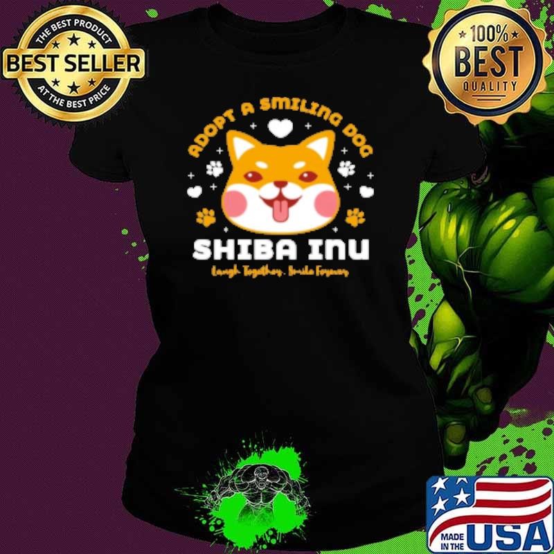 Adopt A Smiling Shiba Inu Shirt